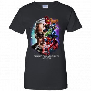 Stan Lee Thanks For Memories 1922 2018 Shirt, Hoodie, Tank 22