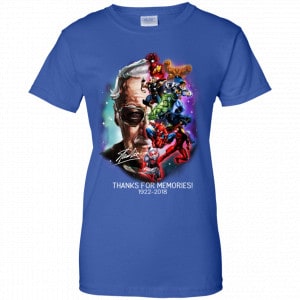 Stan Lee Thanks For Memories 1922 2018 Shirt, Hoodie, Tank 25