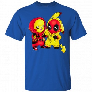 Baby Pokemon Pikachu And Deadpool Shirt, Hoodie, Tank 8