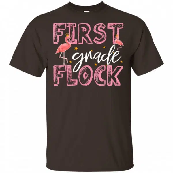 First Grade Flock Flamingo Shirt, Hoodie, Tank 4