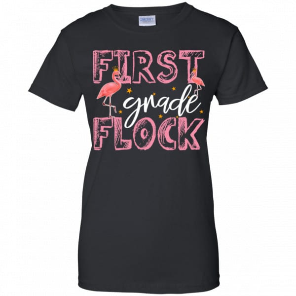 First Grade Flock Flamingo Shirt, Hoodie, Tank New Designs 11