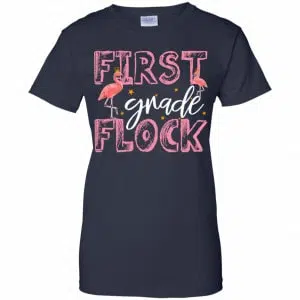 First Grade Flock Flamingo Shirt, Hoodie, Tank 24