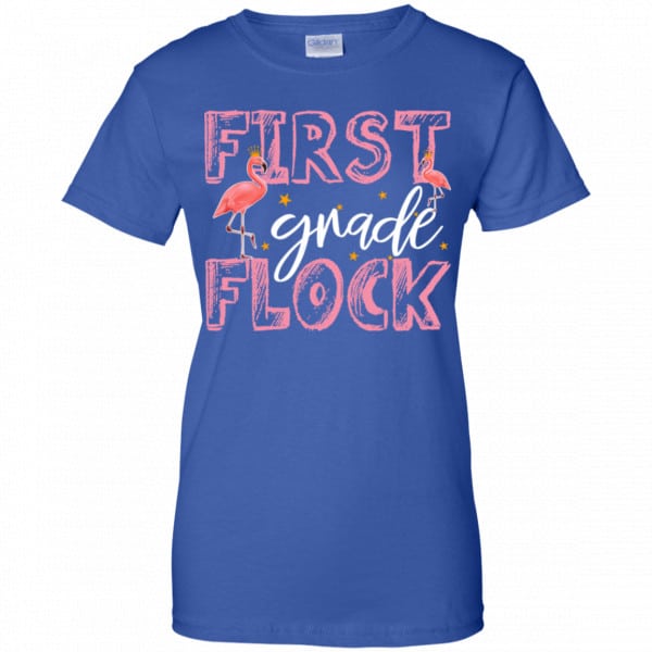 First Grade Flock Flamingo Shirt, Hoodie, Tank New Designs 14