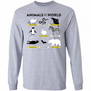 Animals Of The World Shirt, Hoodie, Tank 17