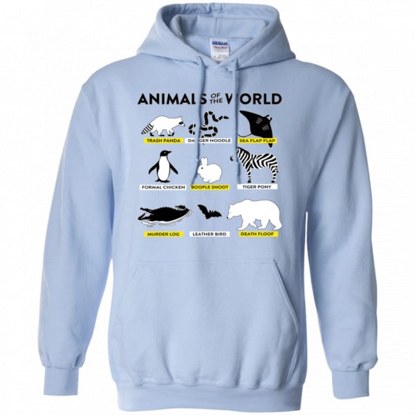 Animals Of The World Shirt, Hoodie, Tank New Designs 11
