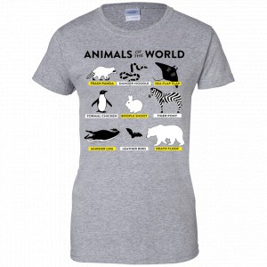 Animals Of The World Shirt, Hoodie, Tank 23