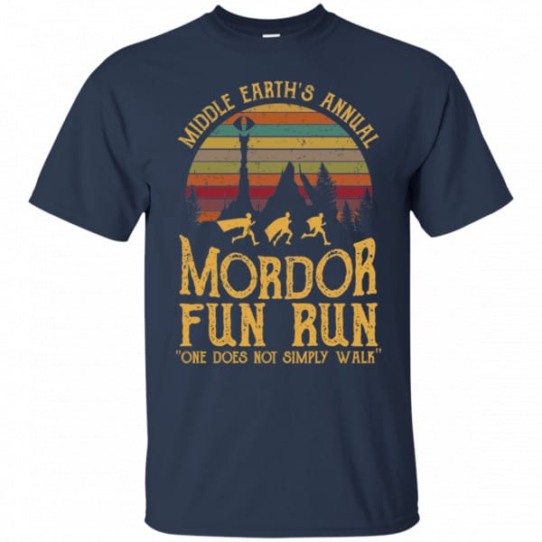 Middle Earth’s Annual Mordor Fun Run One Does Not Simply Walk Shirt, Hoodie, Tank New Designs 6