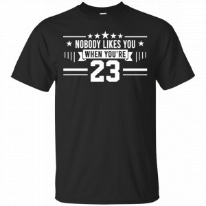 Nobody Likes You When You’re 23 Shirt, Hoodie, Tank Best Selling