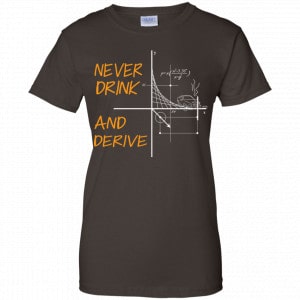 Never Drink And Derive Math Shirt, Hoodie, Tank 23