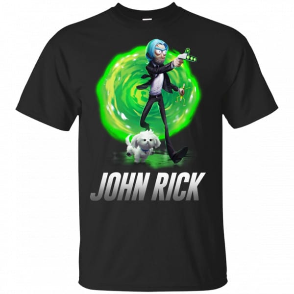 Rick And Morty: John Rick John Wick Shirt, Hoodie, Tank 3