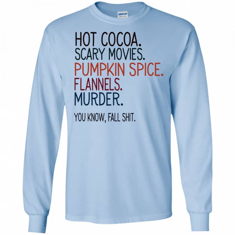 Flannels Scary Movies Pumpkin Spice Hoodie main image 1