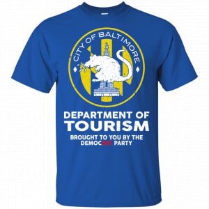 City Of Baltimore Department Of Tourism Shirt, Hoodie, Tank 16