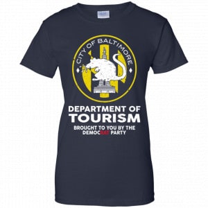 City Of Baltimore Department Of Tourism Shirt, Hoodie, Tank 24