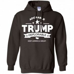 Adorable Trump Deplorable 2020 Keep America Great Shirt, Hoodie, Tank 20