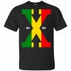 Tri Color Malcolm X Shirt, Hoodie, Tank 1