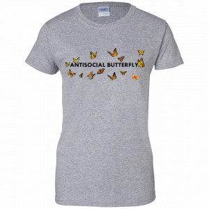 Antisocial Butterfly Shirt, Hoodie, Tank 23