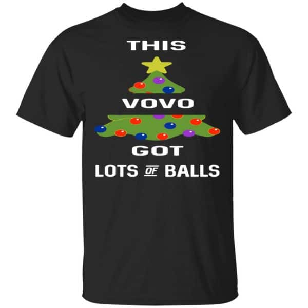 This Vovo Got Lots Of Balls Christmas Tree Gift Present Shirt, Hoodie, Tank 3