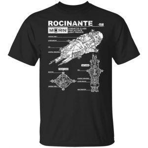 Rocinante Specs The Expanse Shirt, Hoodie, Tank Apparel