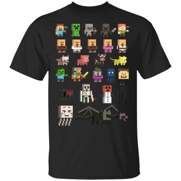 Minecraft Sprites Shirt, Hoodie, Tank 3