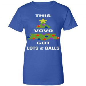 This Vovo Got Lots Of Balls Christmas Tree Gift Present Shirt, Hoodie, Tank 25