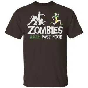 Zombies Hate Fast Food Shirt, Hoodie, Tank 15