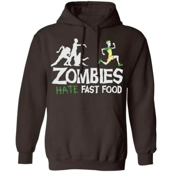 Zombies Hate Fast Food Shirt, Hoodie, Tank 9