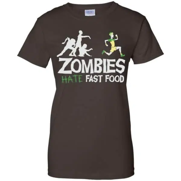 Zombies Hate Fast Food Shirt, Hoodie, Tank 12