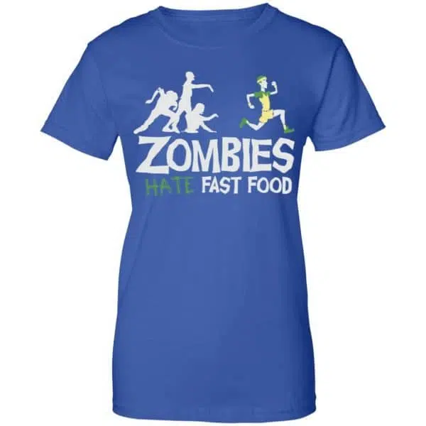 Zombies Hate Fast Food Shirt, Hoodie, Tank 14
