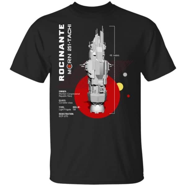 The Expanse Rocinante Ship Shirt, Hoodie, Tank 3