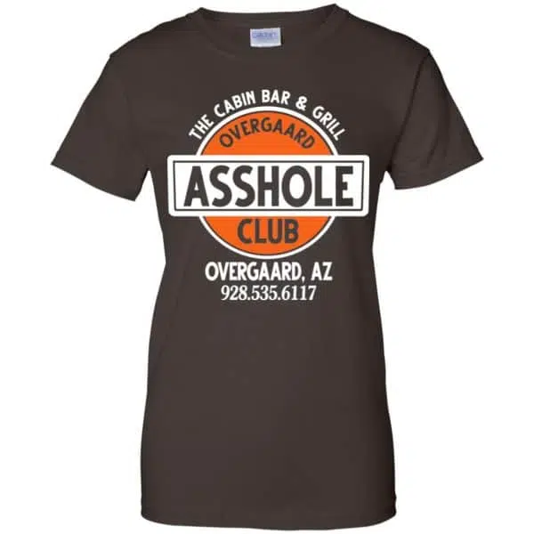 The Cabin Bar & Grill Overgaard Asshole Club Shirt, Hoodie, Tank 12