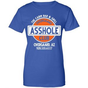 The Cabin Bar & Grill Overgaard Asshole Club Shirt, Hoodie, Tank 25
