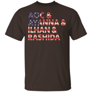 Aoc Ayanna Ilhan Rashida American Flag Shirt, Hoodie, Tank New Designs 2