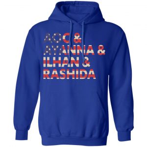 Aoc Ayanna Ilhan Rashida American Flag Shirt, Hoodie, Tank 21