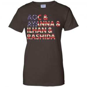 Aoc Ayanna Ilhan Rashida American Flag Shirt, Hoodie, Tank 23