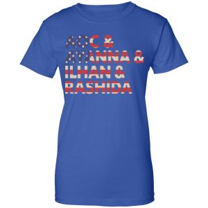 Aoc Ayanna Ilhan Rashida American Flag Shirt, Hoodie, Tank 25