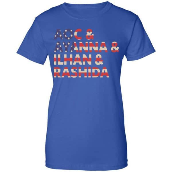 Aoc Ayanna Ilhan Rashida American Flag Shirt, Hoodie, Tank New Designs 14