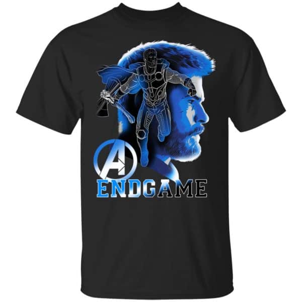 Marvel Avengers Endgame Thor Silhouette Poster Shirt, Hoodie, Tank 3