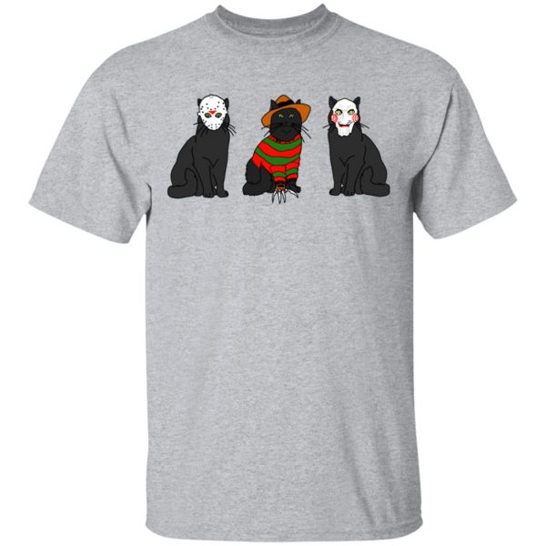 Funny Cat Shirt Parody Horror Movie Shirt Black Cat Gifts Shirt, Hoodie, Tank 3