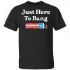 Just Here to Bang 4th of July Shirt, Hoodie, Tank 2