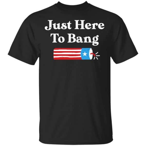 Just Here to Bang 4th of July Shirt, Hoodie, Tank 3