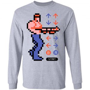 Contra Konami Code Shirt, Hoodie, Tank 9