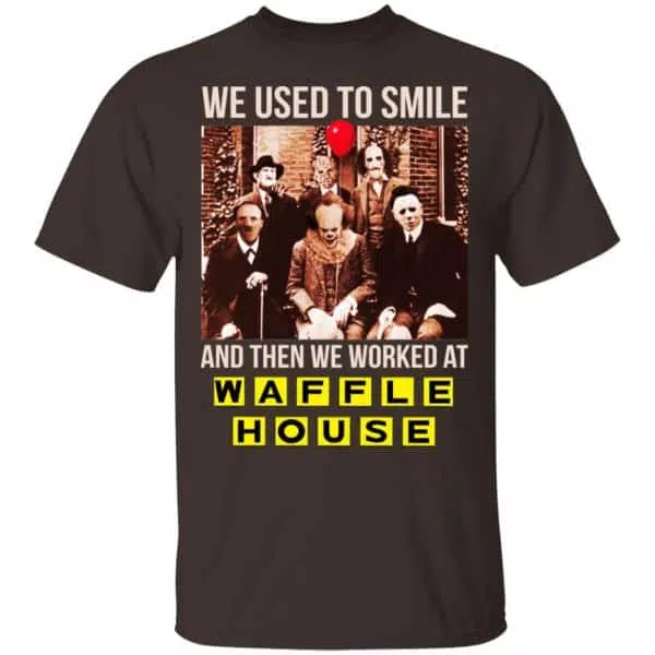We Used To Smile And Then We Worked At Waffle House Halloween Shirt, Hoodie, Tank 4