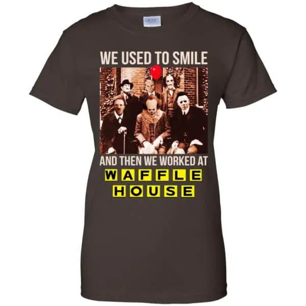 We Used To Smile And Then We Worked At Waffle House Halloween Shirt, Hoodie, Tank 12