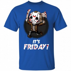 It’s Friday Funny Halloween Horror Graphic Shirt, Hoodie, Tank 16