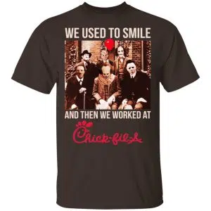 We Used To Smile And Then We Worked At Chick-fil-A Halloween Shirt, Hoodie, Tank 15