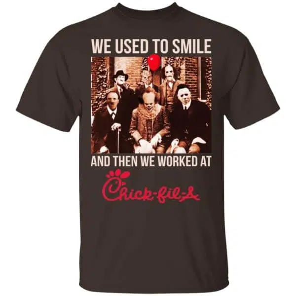 We Used To Smile And Then We Worked At Chick-fil-A Halloween Shirt, Hoodie, Tank 4