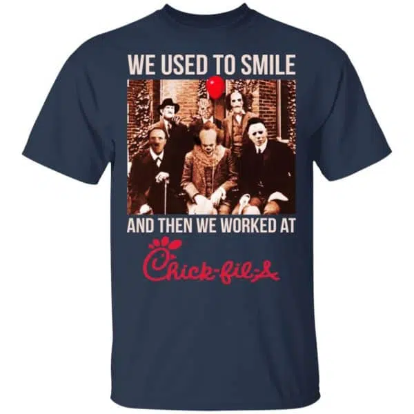 We Used To Smile And Then We Worked At Chick-fil-A Halloween Shirt, Hoodie, Tank 6
