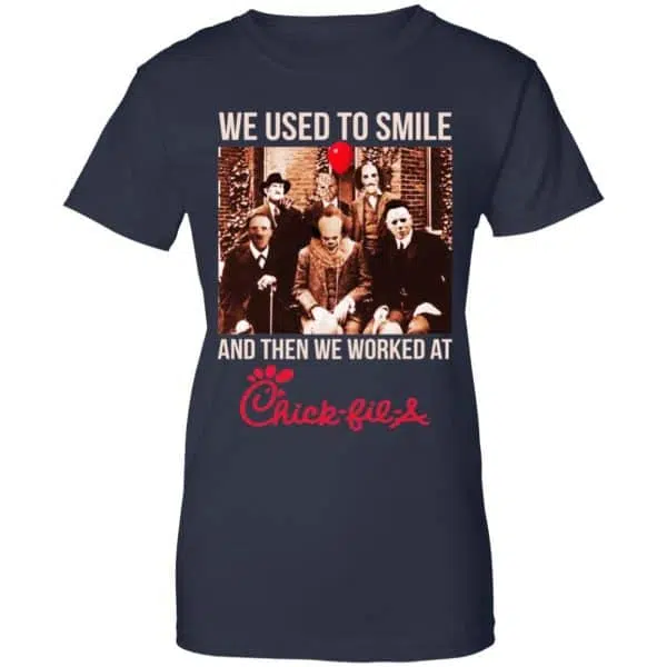 We Used To Smile And Then We Worked At Chick-fil-A Halloween Shirt, Hoodie, Tank 13