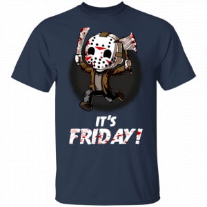 It’s Friday Funny Halloween Horror Graphic Shirt, Hoodie, Tank 17