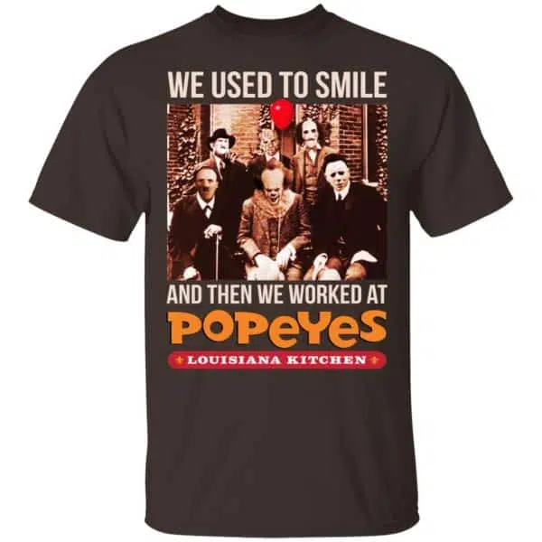 We Used To Smile And Then We Worked At Popeyes Louisiana Kitchen Shirt, Hoodie, Tank 4